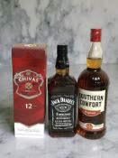 A 700 ml bottle of Chivas Regal 12 years old Blended Scotch Whisky,