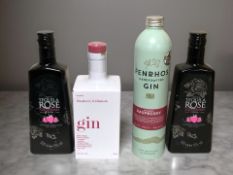 Two 500 ml bottles of Tequila Rose Strawberry Cream Liqueur,