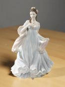 A Royal Worcester figure 'With all my Heart', limited edition No. 900 of 12500.