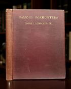 Edwards, Lionel : Famous Foxhunters, first edition, publisher Eyre and Spottiswoode, London 1932,