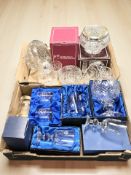 A Court crystal golf trophy chalice marked 'North-East Truck & Van Golf Tournament Winner',