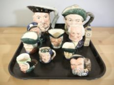 Two Royal Doulton character jugs, Henry VIII D6642 and Auld Mac D5823,