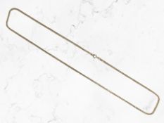 A 9ct yellow gold necklace, length 46 cm CONDITION REPORT: 4.