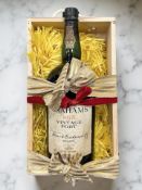 A magnum bottle of Graham's 1975 Vintage Port,