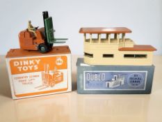 A Dinky Toys 14c Coventry Climax fork-lift truck, with original box,