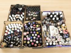 A large quantity of colour dyes.