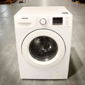 A Samsung 8kg washing machine.