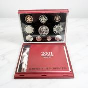 A United Kingdom 2001 proof set 'Glimpses of the Victorian Era', with certificate of authenticity.