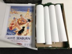 A group of reproduction unframed prints of North-East interest.