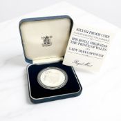A Royal Mint silver proof crown commemorating the marriage of His Royal Highness The Prince of