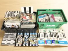 A collection of 1960's and later football programmes, some Newcastle United examples.