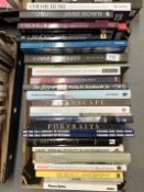 Twenty Eight Books all relating to Photography : Eugene Atget, John Martin, Dougie Wallace,