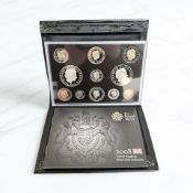 A boxed Royal Mint 2008 United Kingdom proof coin collection set.