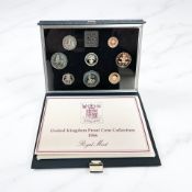A United Kingdom 1984 proof coin collection set, with certificate of authenticity.