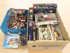 A collection of LEGO Technic models.