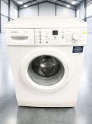 A Bosch washing machine.