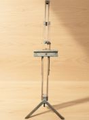 A large Rowney adjustable easel, height 220 cm.