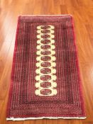 A Turkoman rug, Afghanistan, 158 cm x 96 cm.