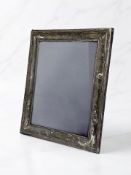 An Elizabeth II silver-mounted easel photograph frame, maker RBB, Sheffield 1998,
