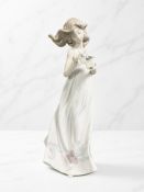A Lladro figure 'Butterfly Treasures' No. 6777, height 31 cm.