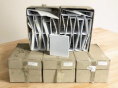 A large quantity of A5 binders.