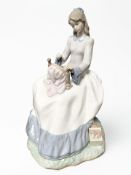 A Nao figure 'Louisiana Evening' No. 1359, height 33 cm.