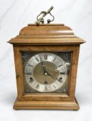 An Elliott of London eight day lever Westminster & Whittington chime bracket clock, with key,