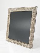 An Elizabeth II silver-mounted easel photograph frame, Carr's of Sheffield Ltd, Sheffield 1997,
