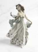 A Lladro figure 'Summer Serenade' No. 6193, height 31 cm.