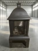 A large garden barbecue / oven, height 134 cm.