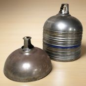Thirteen industrial metal light shades