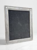 An Elizabeth II silver-mounted easel photograph frame, Carr's of Sheffield Ltd, Sheffield 1996,