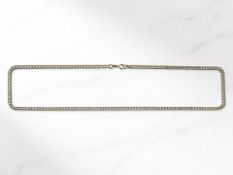 A 9ct yellow gold necklace, length 45.5 cm. CONDITION REPORT: 4.6g.
