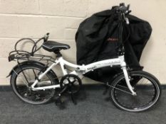 A Dawes Kingpin folding bike, frame 11