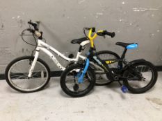 An Apollo Haze child's bike, frame 9