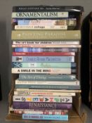 Twenty four books all relating to art : Sara Paston-Williams, Christopher Wood, Amanda Pearce,