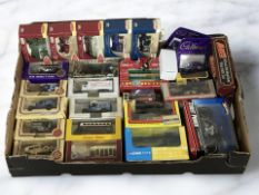 A quantity of boxed Lledo and other die cast vehicles.