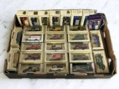 A quantity of boxed Days Gone die cast vehicles.