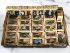 A quantity of boxed Lledo die cast vehicles.