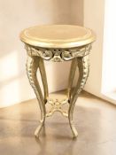 A 20th century gilt wood jardiniere stand, height 73 cm.