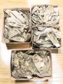 A quantity of military DPM harnesses.