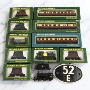 Ten various Replica Railways authentic OO gauge rolling stock models in boxes,