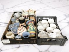 A quantity of Duchess Tranquility tea china, other ceramics including Wedgwood jasperware,