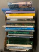 Twenty books all relating to gardens and gardening : Charles Jenicks, James Alder, Janet Marsh,