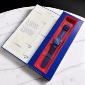 A Swatch watch 'Flipped Out'.