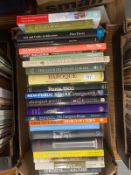 Twenty four books all relating to architecture : Peter Davey, Hugh Dixon, Sarah Gaventa,