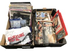 A collection of Boy George and Culture Club memorabilia including numerous LP records,