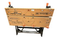 A Black & Decker Plus workbench.