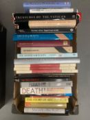 Twenty four books all relating to art : 'Recording Britain', 'Private Eye : A Cartoon History',