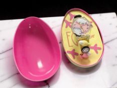 A Swatch watch 'Eggs Dream Easter 1994'.